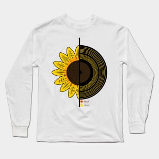 Sunflower | vinyl Long Sleeve T-Shirt